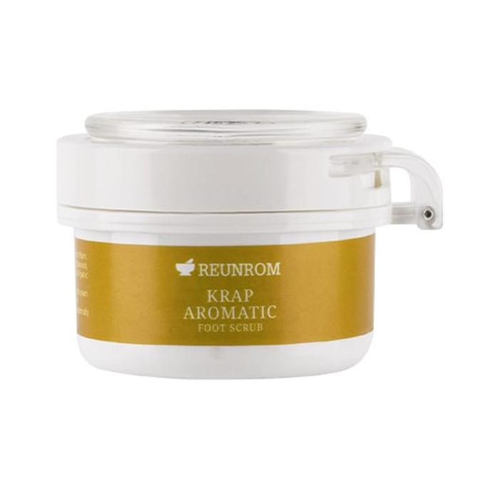 Reunrom Krap Aromatic Foot Scrub 50 g. 50 g. white