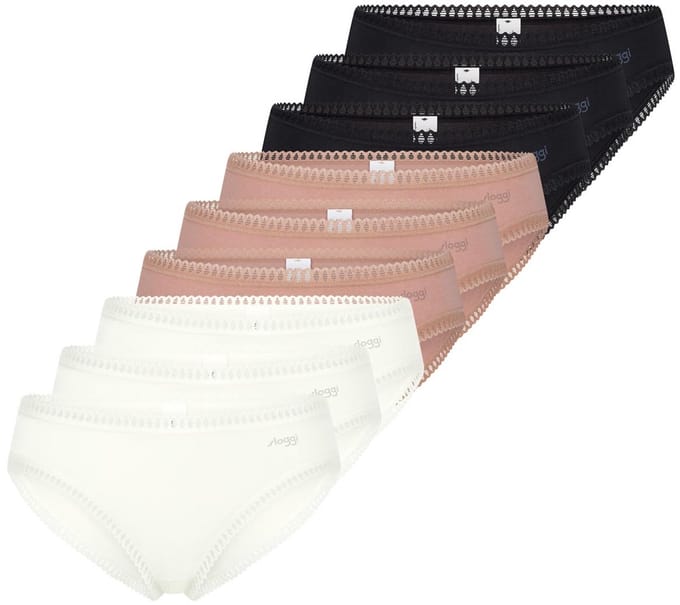 sloggi Dames slip / onderbroek 9 pack GO Crush