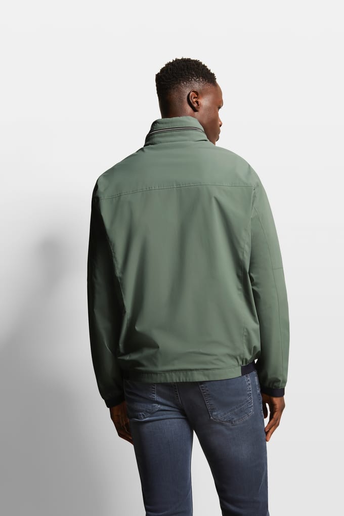 Bugatti Herren Blouson met oprolbare capuchon