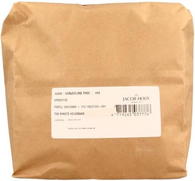 Jacob Hooy Darjeeling thee 1 Kilogram