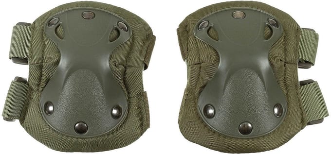 MFH elleboogbeschermers "defence", legergroen