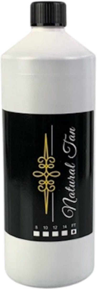 Natural Tan- Spray Tan Lotion Fast Tan - 1 liter
