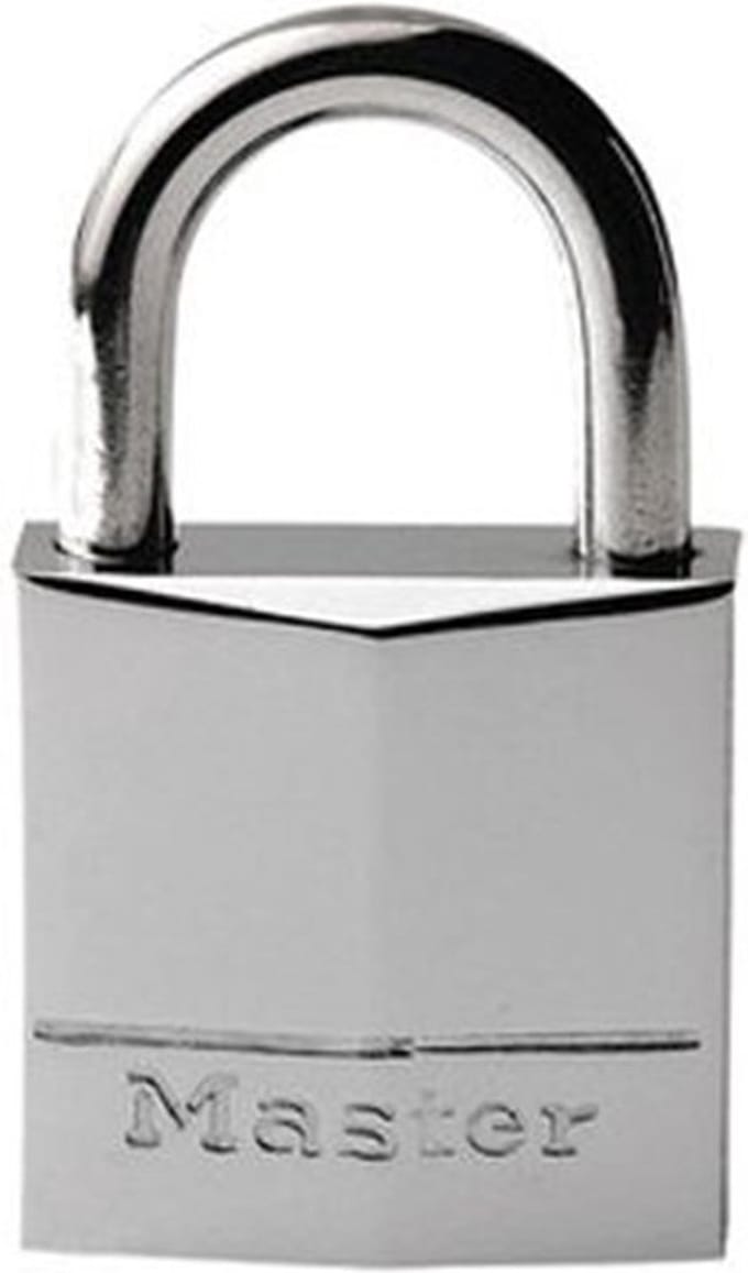 MasterLock Hangslot - Vernikkeld Massief Messing - 30 mm - 639EURD