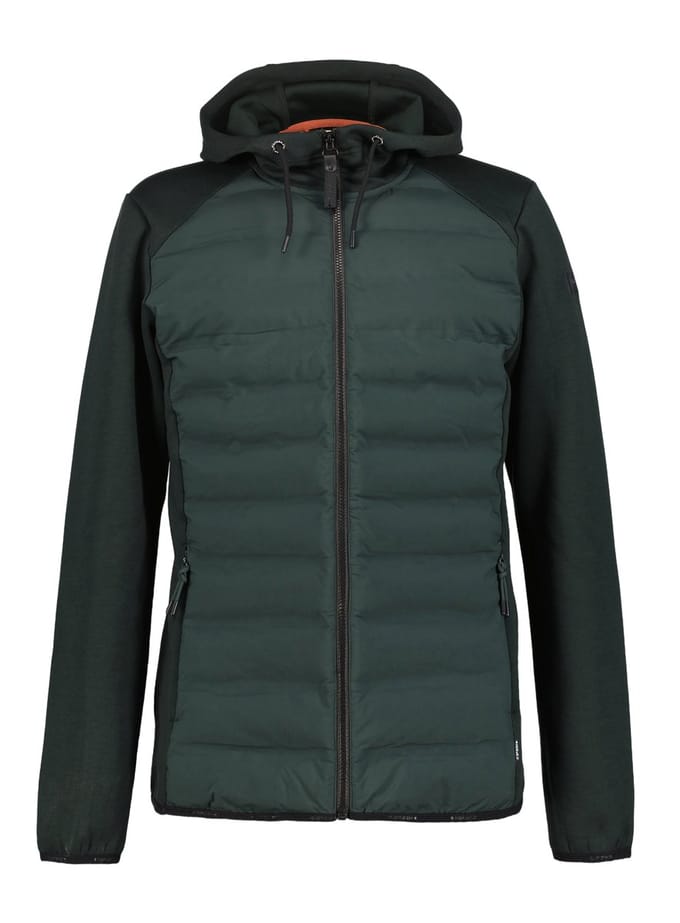 Icepeak Aikera Jas - Heren Gevoerde jas - Dark Green