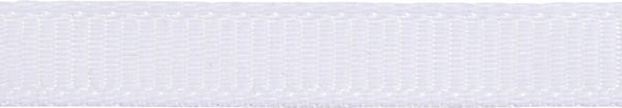 Decoratie lint, B: 6 mm, wit, 15 m/ 1 rol