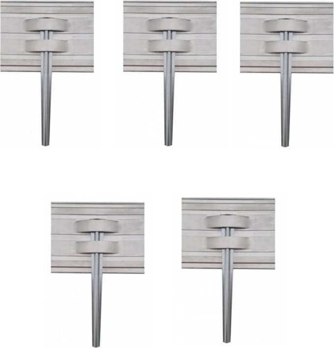 Set van 5 Grondanker set voor Green Universe Borderrand 14 cm | Bodemanker | Grondverankering