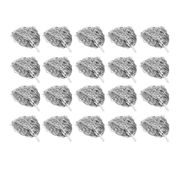 20 Stuks Cheerleading Squad Handbloem 3.3in Handvat Effen Kleur Duurzaam PET Cheerleading Pompons voor