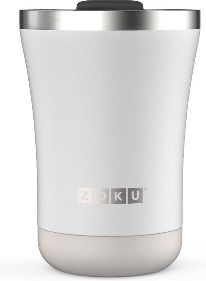 Thermosbeker, 0.35 L, RVS/Polypropyleen, BPA vrij, Wit - Zoku