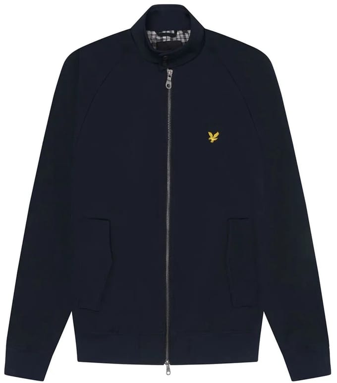 Lyle & Scott Donkerblauw Jack Met Logo