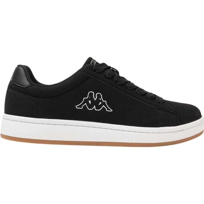 Kappa Heren Caccamo Platte Trainers (Zwart, Wit)