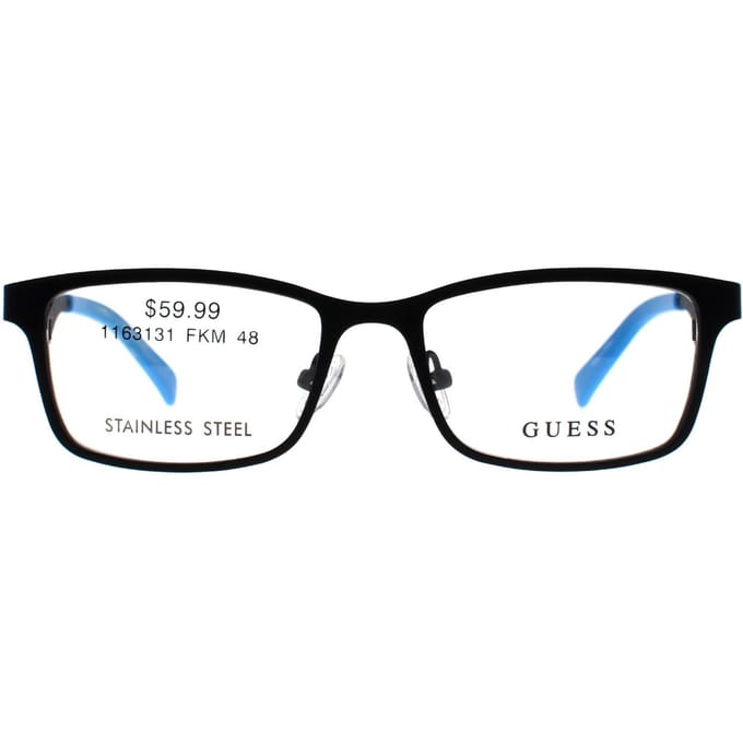 Guess GU9143-3 002 matzwart brilmontuur