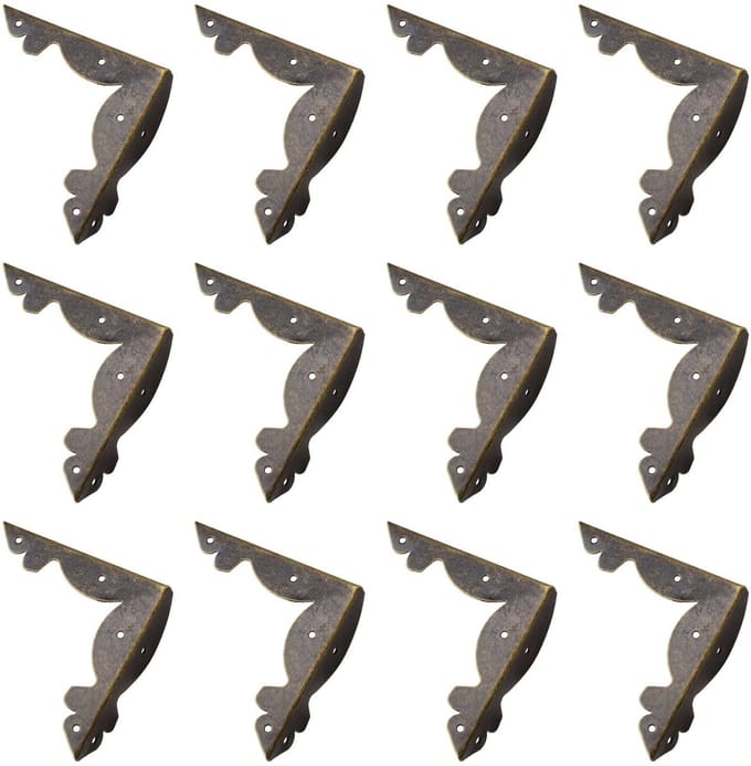 Dailygoods- Hoekbeschermers 12 Stuks - Retro Hoekbeschermers