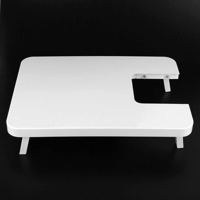 ABS Plastic Mini Desktop Naaimachine Met Verlengtafel Verlengbord zwart
