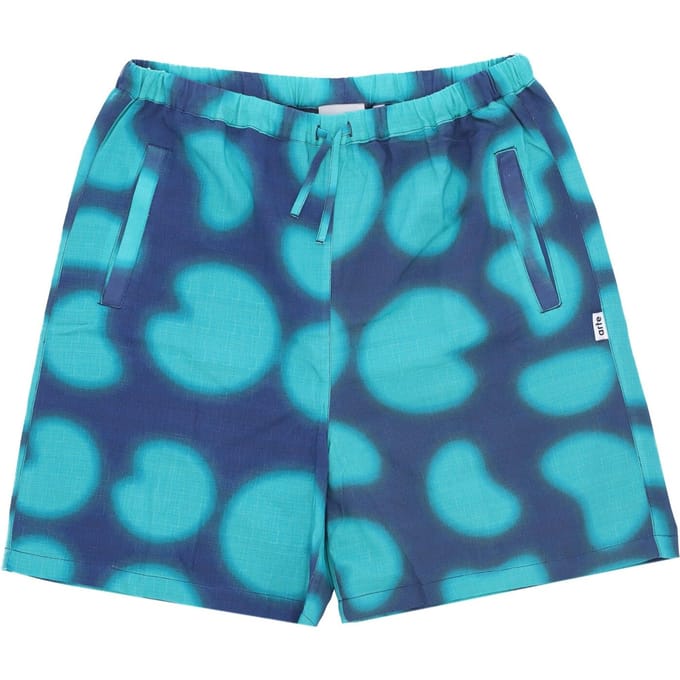 Stolp Print Shorts Heren Korte Broek Marine/groen