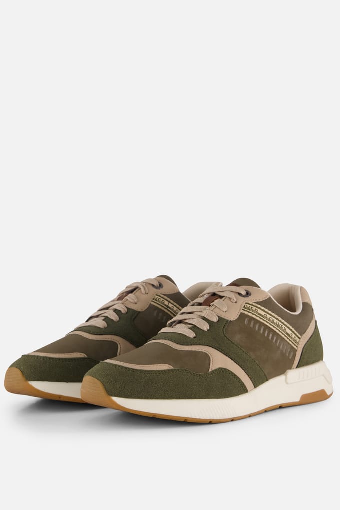 S.Oliver S. Oliver Sneakers groen Suede