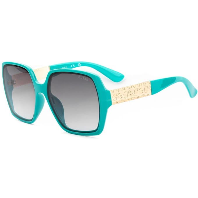 Guess Vlinder Glimmend Turquoise Grijs Kleurverloop GO00031