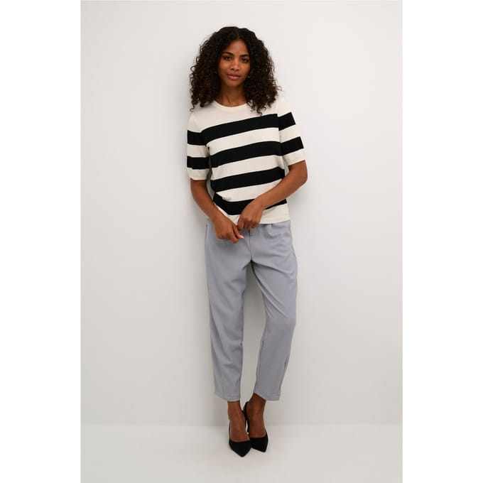 Pullover Regular fit black offwhite