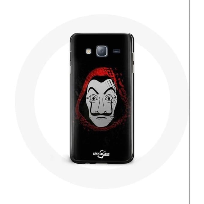 Coque - La casa de papel - Samsung Galaxy J3 2016 - Souple - Noir - Protection