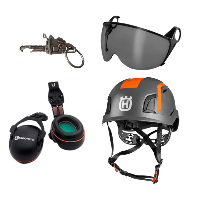 Husqvarna spire vent helm compleet smoke