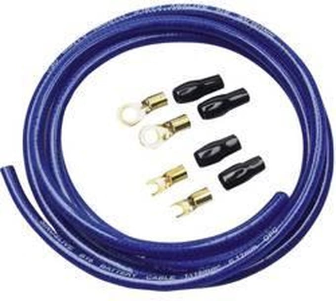 Sinuslive Car-HiFi stroomkabelset 16 mm² Verguld