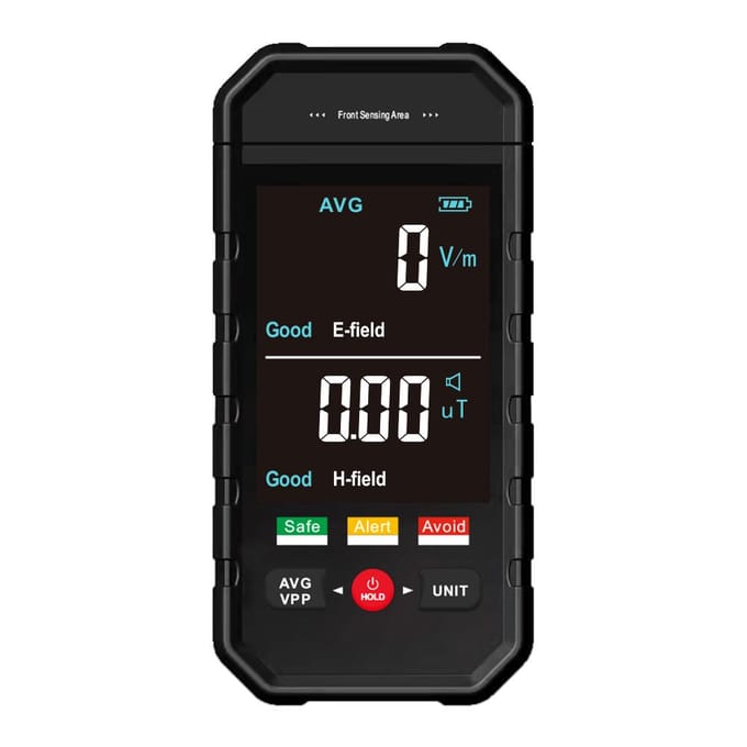 ET925PRO Draagbare draagbare elektromagnetische stralingstester Groot LCD-scherm Elektrisch veld veelkleurig
