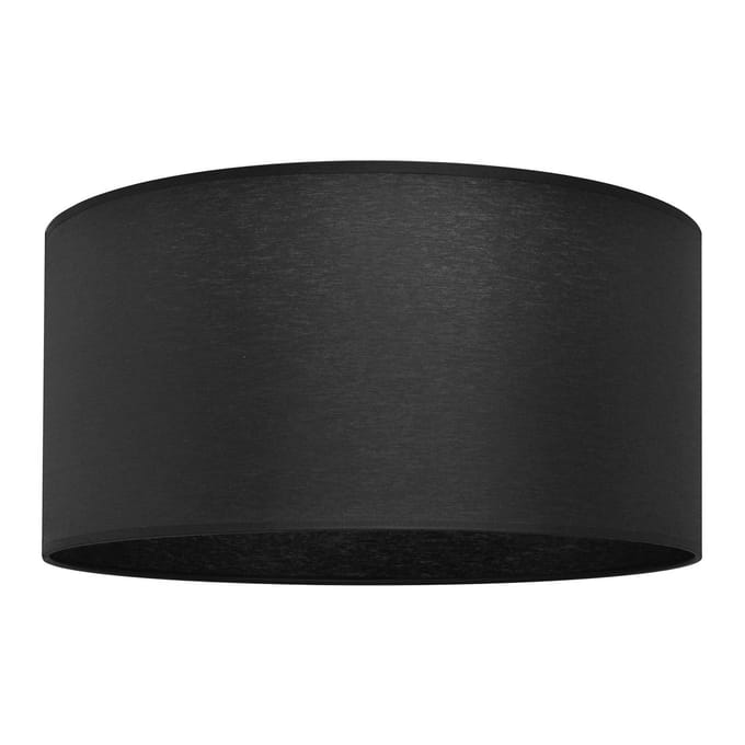 HELAM Lampenkap Alba, Ø 40 cm, E27, zwart