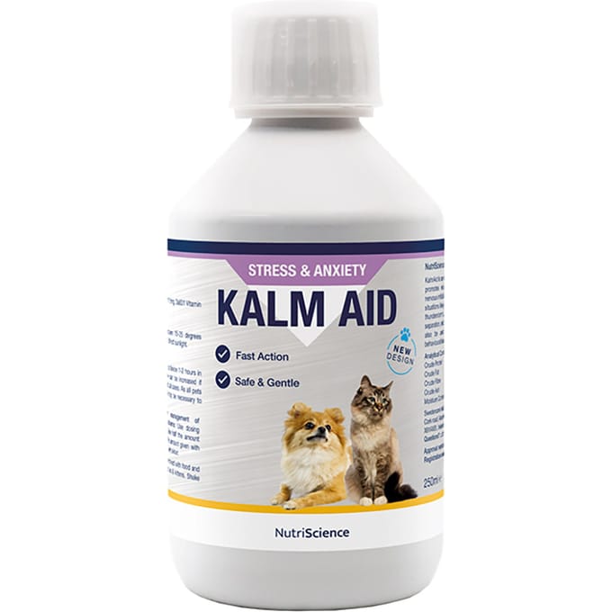 250ml NutriScience KalmAid voedingssupplement voor honden en katten