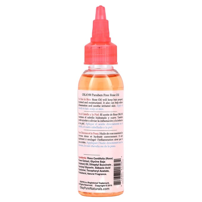 Oké Pure Naturals, Rozenolie, 2 fl oz (59 ml) multi