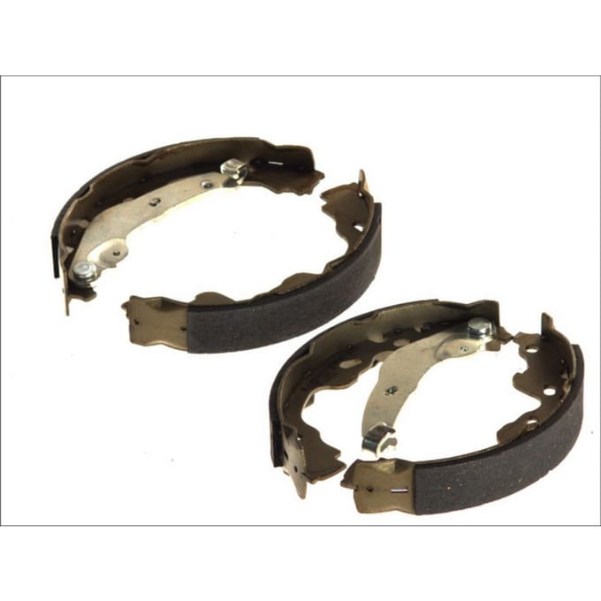 BOSCH Remschoenen 0 986 487 665 | BS943 | Toyota Yaris Aygo | Suzuki Swift Splash | Citroën C1 | Peugeot 107 108 | Opel Agila | OEM 4241N2 | 93193429 | 5320062J01