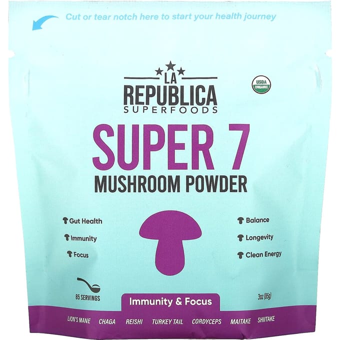 Super 7 Paddenstoelenpoeder, 85G(3oz)