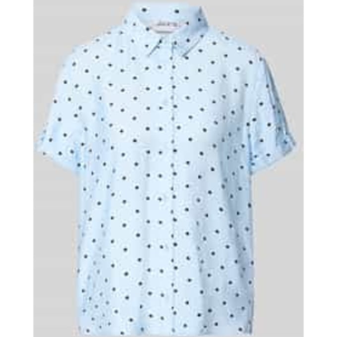 Regular fit Blouse van Viscosemix in All-over look