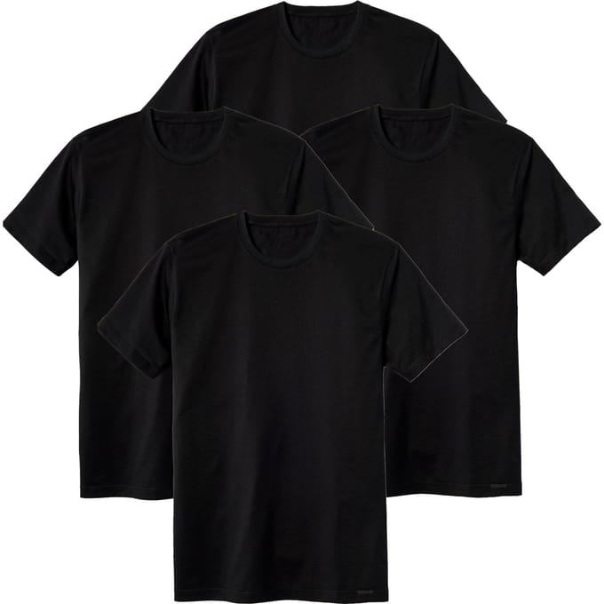 CALIDA T-shirt MEN T-Shirt 2PACK Benefit 100% cotton Calida Heren L (52/54) Verpakking van 4