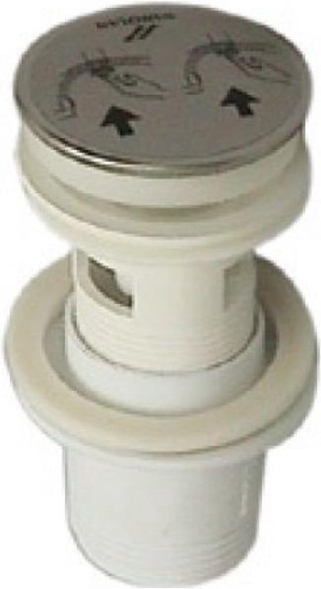 Plieger Afvoerplug 5/4M met overloop, doorsnede Ã˜65 Click-Clac