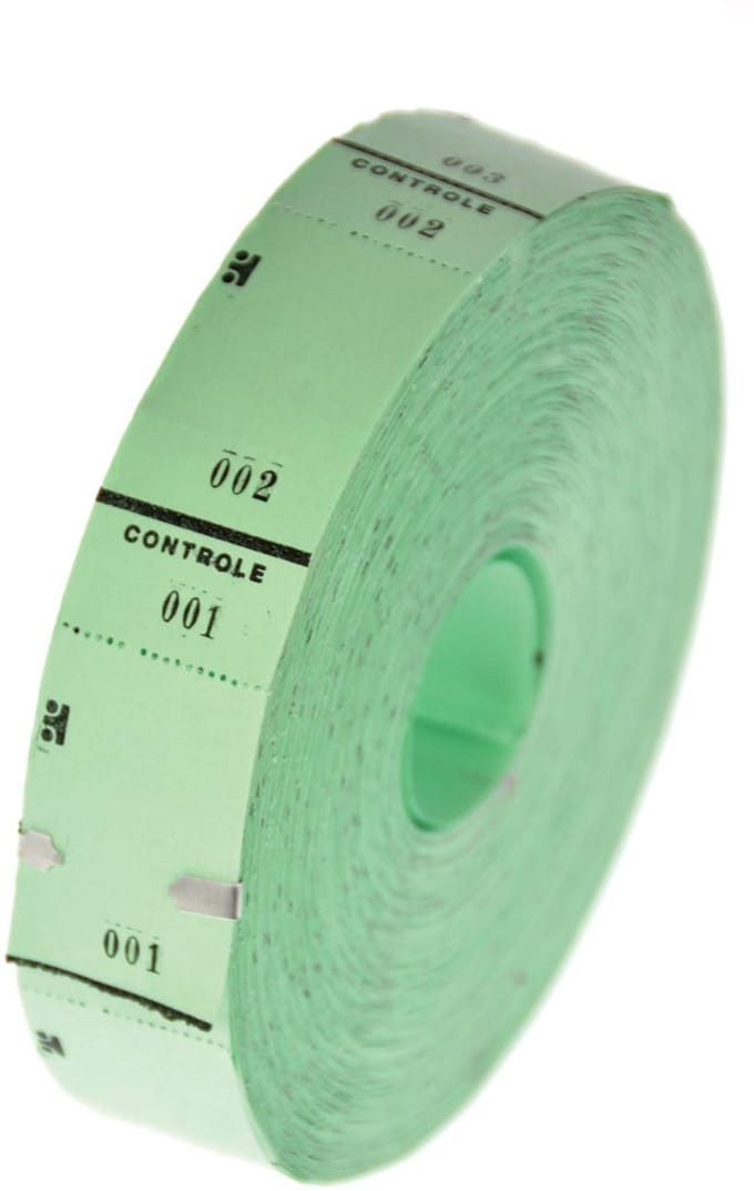 ROL 1000 TICKETS GROEN