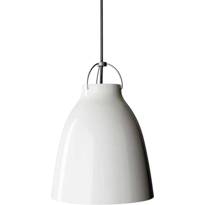Fritz Hansen - Caravaggio hanglamp - wit - Kabellengte 3m - P2=M