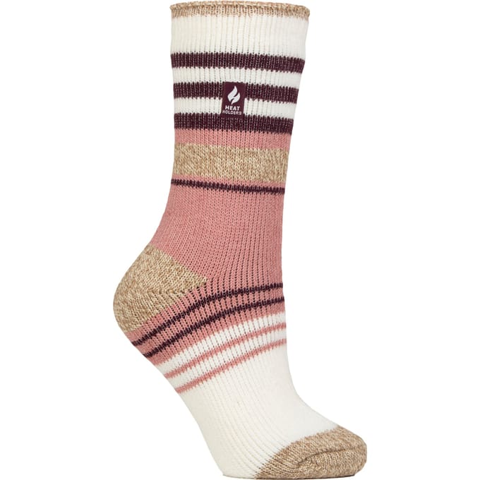 Dames Winter Gevarieerd Gestreept Patroon Thermosokken voor de Winter