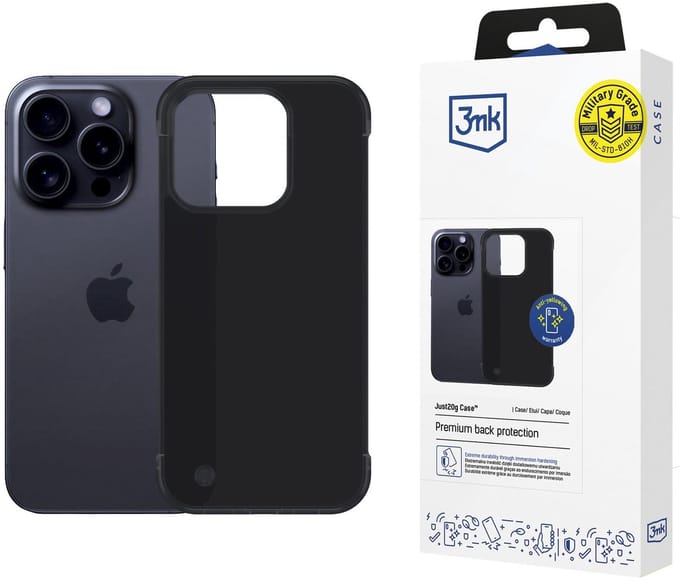 Apple iPhone 16 Pro - 3mk Just20g Matte Hoesje