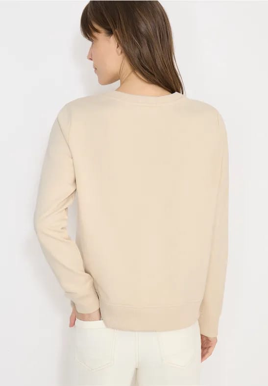 Geborduurd sweatshirt