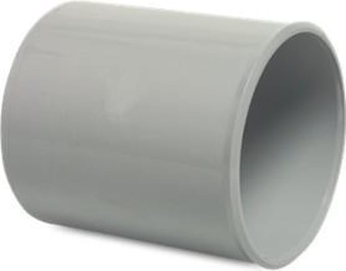 PVC RIOOL SOK MET STOOTRAND 50 MM