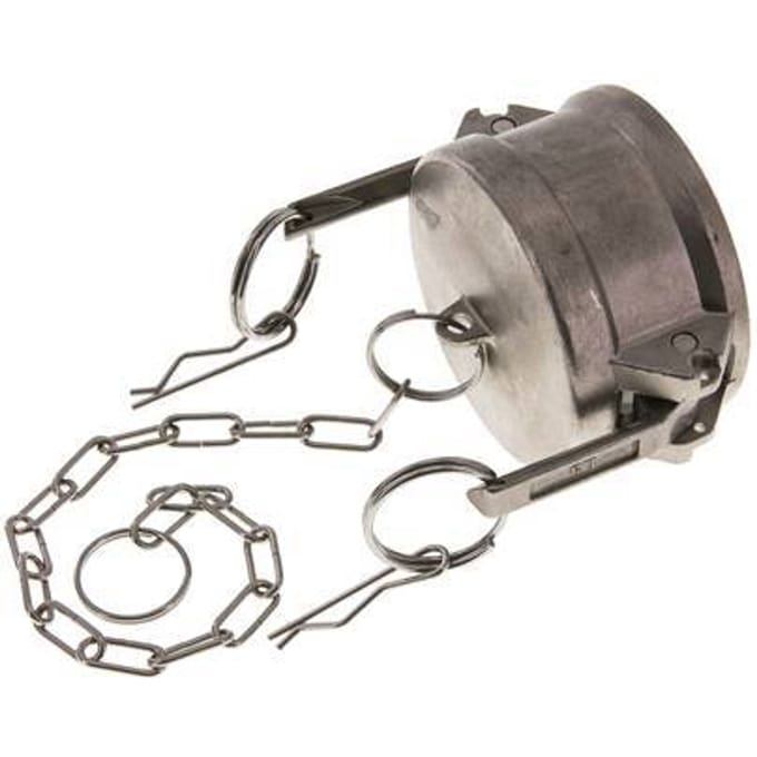 Camlock DN 60 (2 1/2'') Koppeling RvsEnd Cap Type DC MIL-C-27487