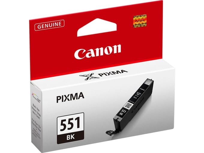 Canon Inktcartridge CLI-551 BK Origineel Zwart 6508B001