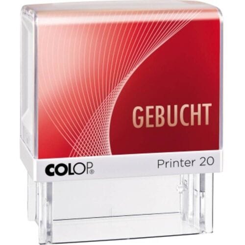 Colop 100672 Tekststempel Rood 38 x 14 mm (bxh)