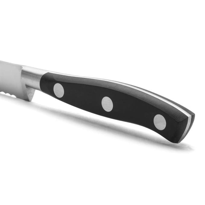 Couteau à tomates - ARCOS - Riviera - Lame 13 cm - Acier inoxydable NITRUM - Manche POM indéformable noir
