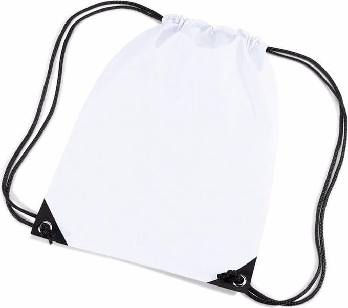 Witte Rugzak - Kinderen - Gymtas - Wit