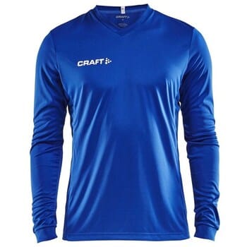 Craft Squad Solid Voetbalshirt Lange Mouw Heren - Royal | Maat: XXL