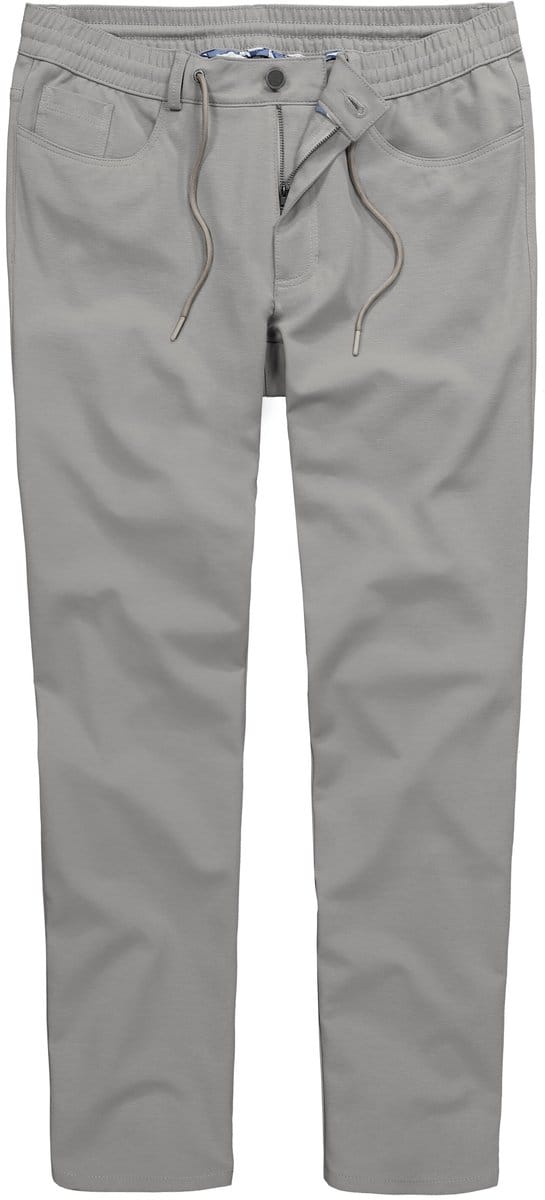 Boston Park - Heren - Jeans Buikfit FLEXLASTIC® Regular Fit 5-pocket - Grijs - Maat L