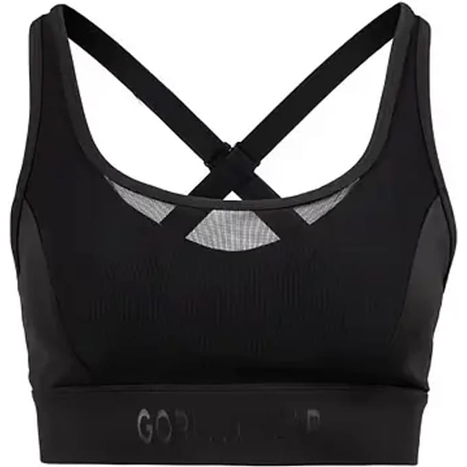 Gorilla Wear Riley Sportbeha - Zwart - M