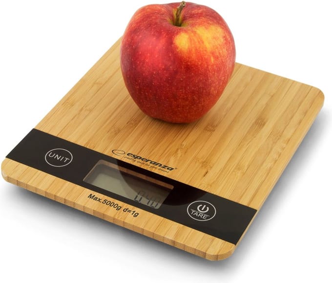Keukenweegschaal Esperanza Eks005 Hout 5 Kg