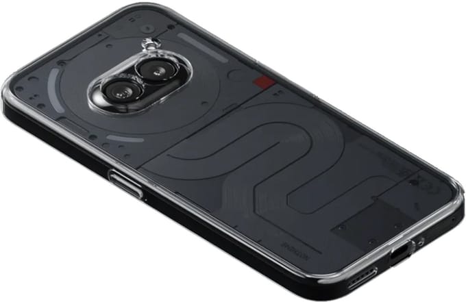 Origineel Nothing Phone (2a) Hoesje Clear Case Hard Cover Transparant