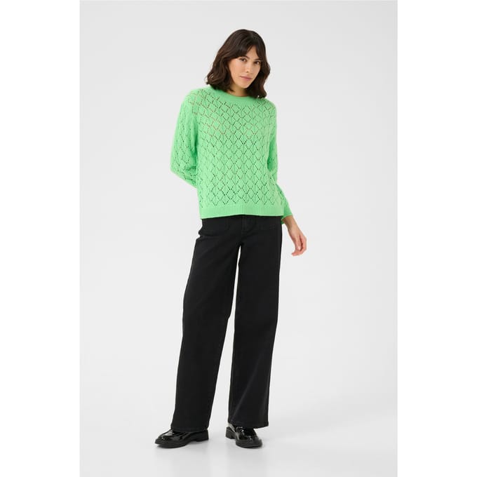 Pullover Loose fit light green